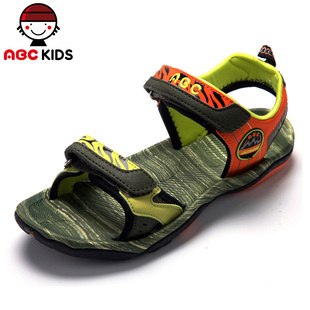  ABC童鞋专柜正品 夏季新款时尚男童儿童凉鞋 中童运动沙滩鞋
