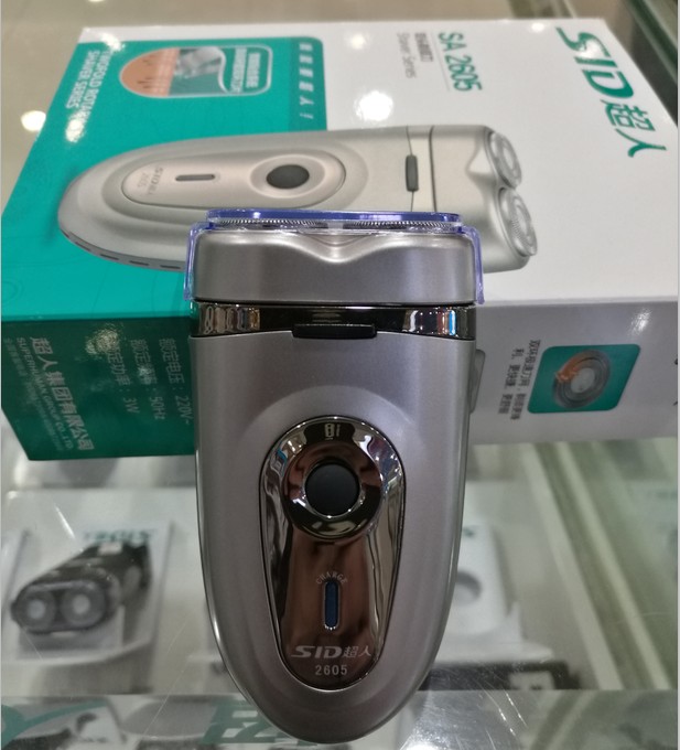 超人剃須刀SA2605充電式電動雙頭刮胡刀男士剃須刀遞須刀正品包郵在類目 個人護理/保健/按摩器材, 清潔美容工具, 剃鬚刀中 - 來自Buy2taobao.com提供專業的淘寶代購服務