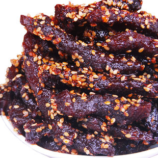  蜀道香私房菜天椒麻辣牛肉干 牛肉条四川特产100g 买3包邮买6送1