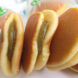  福建特产零食 盼盼铜锣烧 5元10小包 抹茶味 哆啦a梦最爱