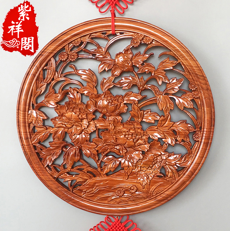 桃木雕刻禮品挂件花開富貴中國結鎮宅壁挂牡丹花送外國人挂飾禮盒在類目 特色手工藝, 地區民間特色手工藝, 中國結中 - 來自Buy2taobao.com提供專業的淘寶代購服務