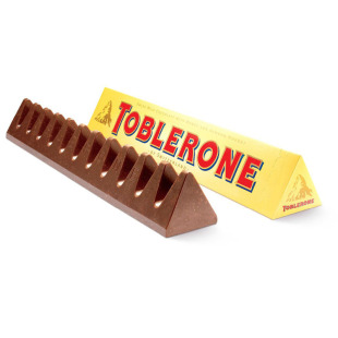  进口Toblerone Of Switzerland Swiss瑞士三角蜂蜜杏仁牛奶巧克力
