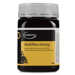  现货新包装 新西兰Comvita康维他多花种纯天然蜂蜜500g 润肠美容