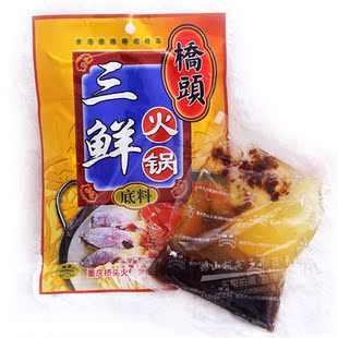 移山村 重庆特产重庆桥头三鲜火锅底料150g 白味火锅底料清汤火锅