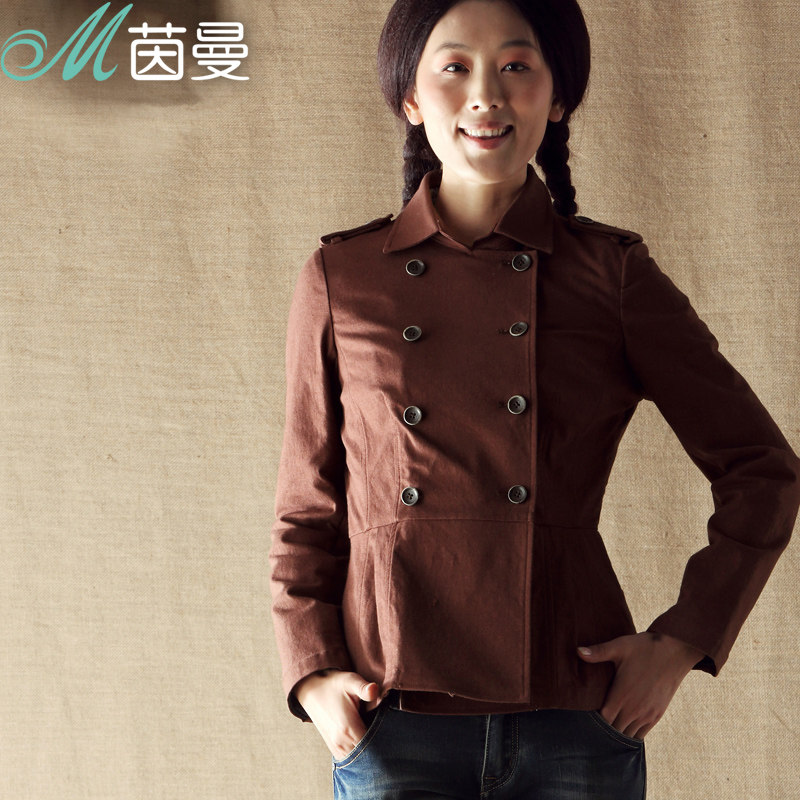 INMAN/<em>茵曼</em>碎花<em>短外套</em>2014新款_INMAN/<em>茵曼</em>