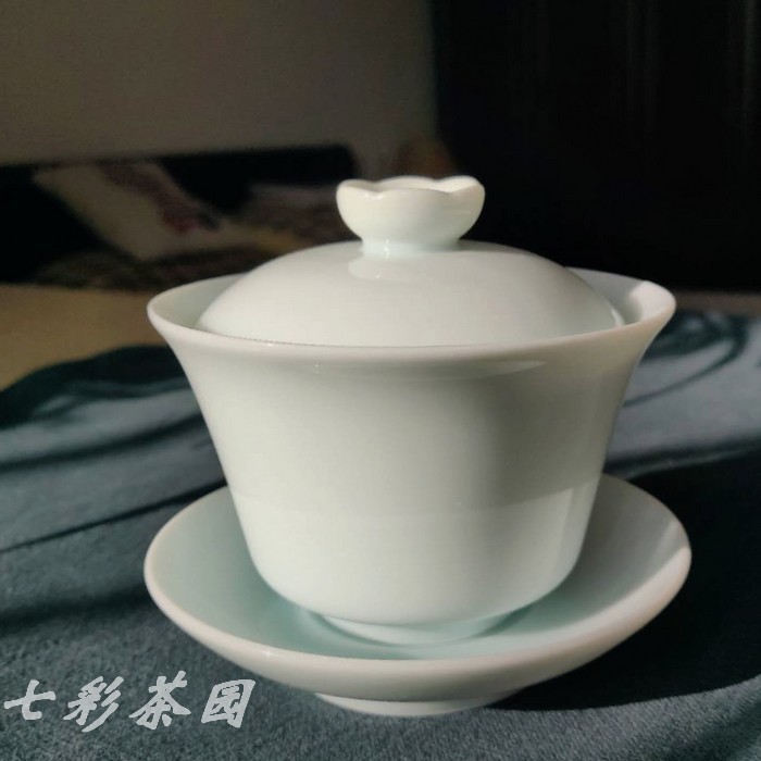 影青大盖碗 180ml|msdalam kategori pinggan mangkuk, set teh, mangkuk sup - dari Buy2taobao.com untuk memberikan perkhidmatan ejen Taobao profesional membeli