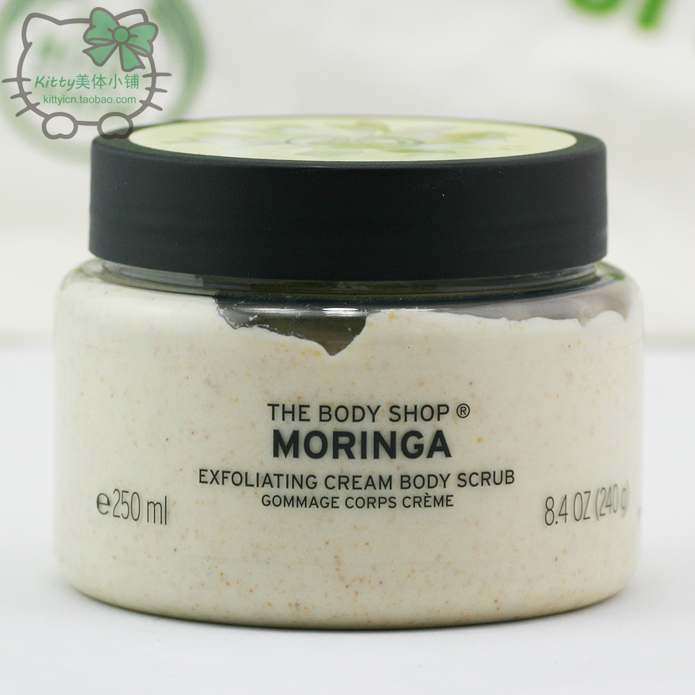 新版 The body shop 辣木花 身体磨砂膏 250ml去角质鸡皮然脂在类目 美容护肤/美体/精油, 身体护理(新), 身体磨砂中 - 来自Buy2taobao.com提供专业的淘宝代购服务