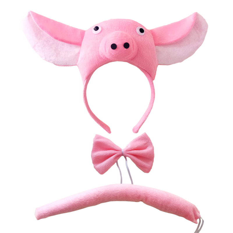 Children's Day kindergarten show animal Dress up Headdress Zodiac Piggy perform prop Pig nose Card issuancein the Play mode/Anime/Periphery/cos/Board games , Meet/Magic Supplies , Gathering tools/Decoration , Headdress category - from Buy2taobao.com to provide professional Taobao agent buy service