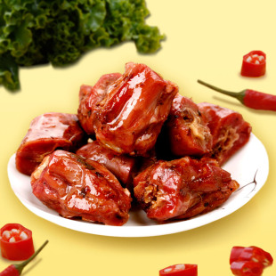  绝味食品 人气热卖 招牌精装麻辣鸭脖200g 7月到期 湖南特产小吃