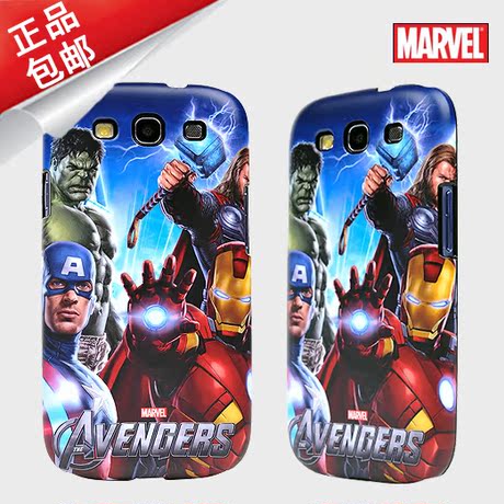 专柜正品迪士尼三星S3手机壳i9300钢铁侠保护
