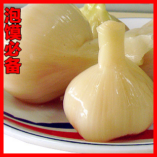  白糖蒜/腌糖蒜头200g/牛羊肉泡馍必备/韩国泡菜酸甜可口/陕西特产