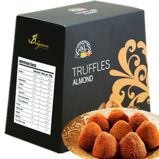  比利时进口 德菲丝松露巧克力 德菲斯精选杏仁800g+送100g 包邮