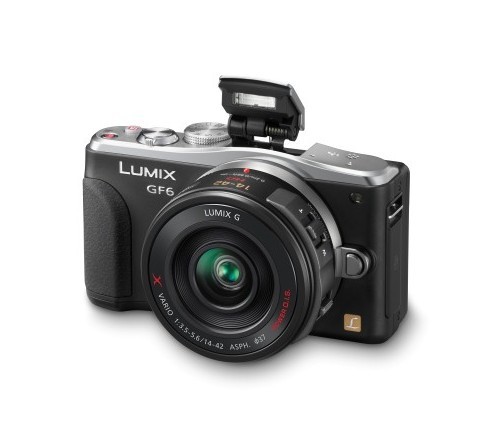 松下 DMC-GF6含X14-42电动镜头 微单自拍神