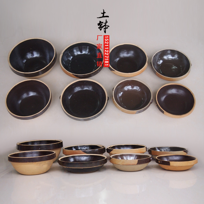 湖南土钵碗常德土钵子菜碗湘菜馆饭店土菜馆特色餐具粗陶土碗商用|msdalam kategori pinggan mangkuk, pinggan mangkuk, Bowl - dari Buy2taobao.com untuk memberikan perkhidmatan ejen Taobao profesional membeli