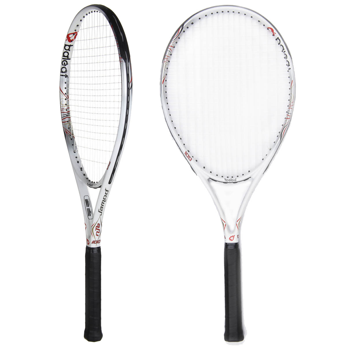 Baleaf\ Baile Ephesians B100 carbon tennis racket net making a genuine men and women just started 4-Follow through