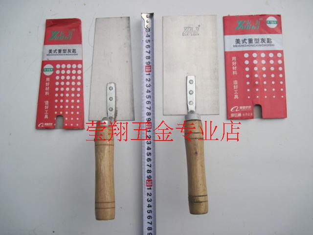 美式重型加厚四方泥板 抹泥刀 推刀 油灰刀 瓦刀 泥刀 粉刷刀包郵在類目 五金/工具, 手動工具, 塗刷工具, 泥板中 - 來自Buy2taobao.com提供專業的淘寶代購服務