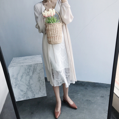 ALOHA STUDIO 露合制衣 清透冰凉抽绳防晒衫长款开衫 本期必入