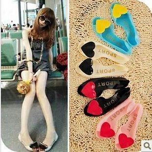 包邮 summer color candy fish mouth shoes Crystal shoes flat sandal love jelly Sandals slippers women