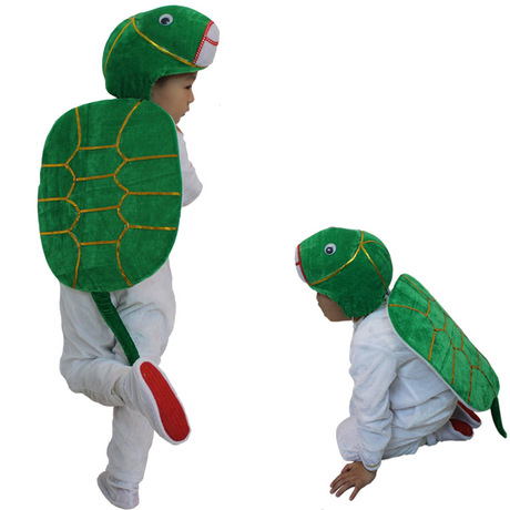 儿童角色服装乌龟 幼儿动物服海龟扮演服造型