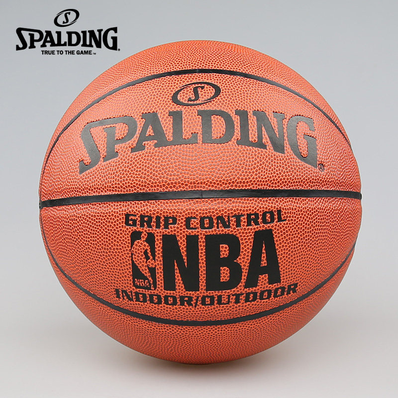 SPALDING, uncle d official flagship store PU leather popular best selling control of indoor and outdoor games basketball 74-221