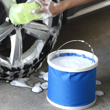 automobile outdoors Go fishing multi-function portable Fold 9 bucket Car Wash Car bucket Stretch canvas bucketin the Car/Articles/Fitting/Refit , Car cleaning supplies/Cleaning Tools , Cleaning towel category - from Buy2taobao.com to provide professional Taobao agent buy service