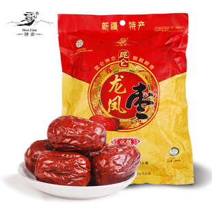  红枣 新疆 和田玉 昆仑龙凤枣 贡级500g 礼品 中国特色 特产 礼盒