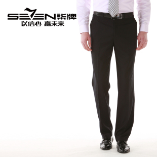  秋冬柒牌男装正品男裤子男士直筒商务时尚正装西裤E99B702588