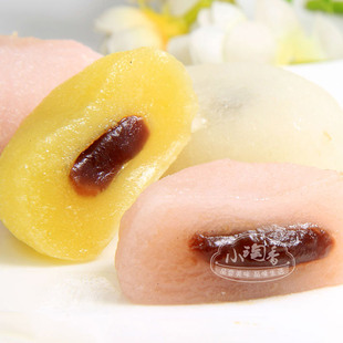  4袋包邮特价 凯悦日式草饼多味麻糬麻薯年货零食食品手造小切糕