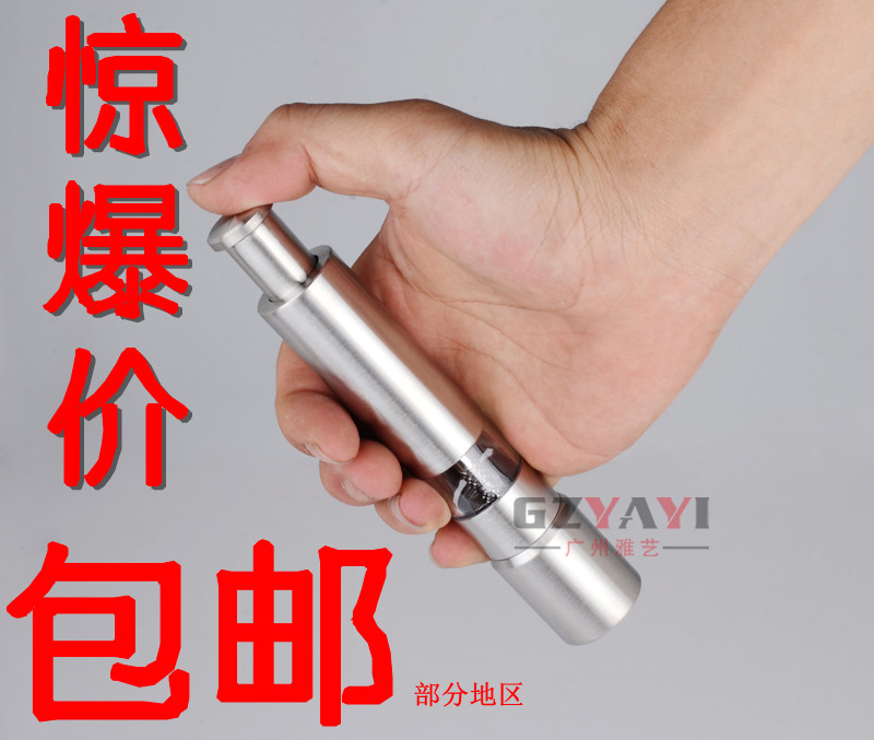 不锈钢研磨器 创意胡椒磨 欧式厨具 按压式花椒磨 调味瓶厨房用品在类目 厨房/烹饪用具, 厨用小工具/厨房储物, 储物瓶罐/厨房储物器皿, 调味瓶罐中 - 来自Buy2taobao.com提供专业的淘宝代购服务