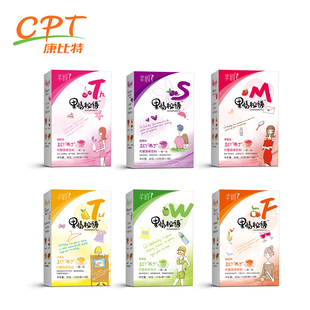  【买4送1】康比特果情秘语代餐布丁代餐粉膳食纤维代餐饮料单盒装