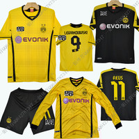 13-14巴萨长袖球衣巴塞罗那足球服套装梅西1