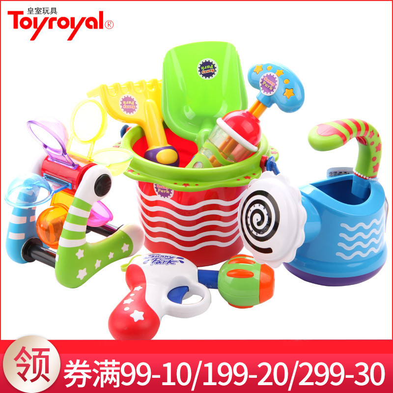Toyroyal日本皇室玩具沙滩戏水玩具套装玩沙儿童玩具宝宝玩沙套装|ruв категории игрушка/коляска/головоломка/блоки/модель, плавательный бассейн/детский игрушка, весло/играть на песке игрушки - от Buy2taobao.com для оказания профессиональной услуги покупки агента Taobao