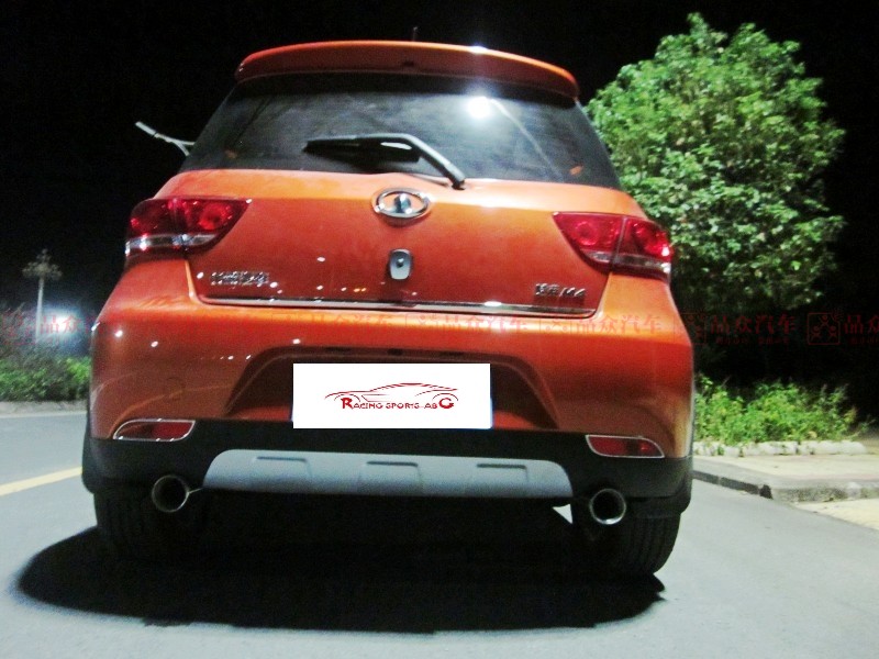 长城哈弗M4轻音扁鼓双排气 哈弗M4排气管改装