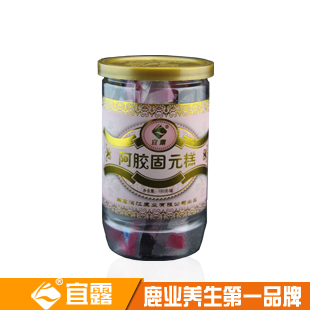  滨江鹿业阿胶固元糕 即食固元膏阿胶膏 补血补气阿胶糕 买四赠一
