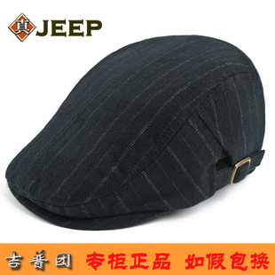  新款jeep帽子正品代购鸭舌帽女韩版潮男时尚休闲秋冬季贝雷帽