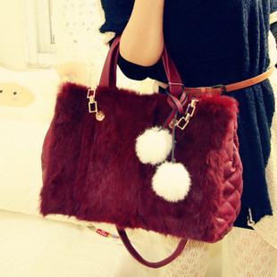 黑色包包潮女包...