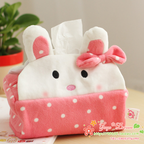 Special Offer Meng Department lovely Rabbit Towel sets Home Tissue box cover automobile Pumping tissue Cloth drawingin the Storage consolidation , Home Storage appliances , Pouch , Towel sets category - from Buy2taobao.com to provide professional Taobao agent buy service