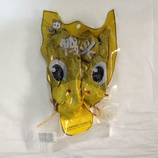  湖北特产 武汉周黑鸭 真空简包鸭头 微甜麻辣