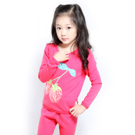 女大童秋衣秋裤套装中小学生<em>保暖</em>内衣<em>女孩睡衣</em>