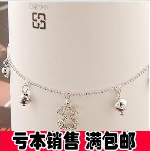  O120 韩国饰品☆爆赞淑女爱 超人气款TOUS熊熊脚链5 批发价
