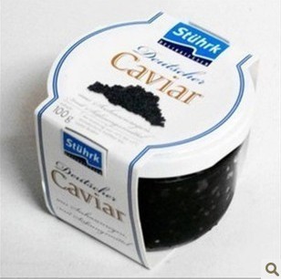  德国进口 道琦黑鱼籽酱 咸味 寿司美食（100g）进口鱼子酱 正品