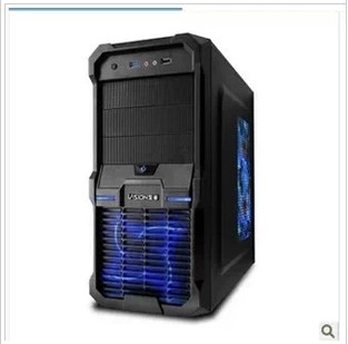 海通高端四核游戏主机AMD740 四核CPU 独立