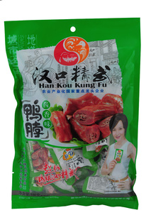  汉口精武180g 休闲鸭脖 真空小包装 休闲零食 小吃 湖北武汉特产