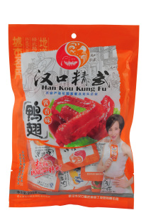  汉口精武200g休翅 湖北特产 武汉鸭脖 真空小包装 休闲零食鸭脖子