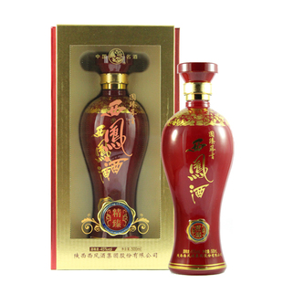  国产白酒 陕西西凤酒 西凤  陕西名酒 精臻 国臻凤香45 500ML