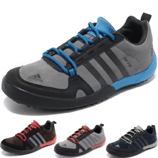  阿迪达斯正品男鞋女鞋adidas户外跑步鞋情侣款旅游鞋/运动鞋6