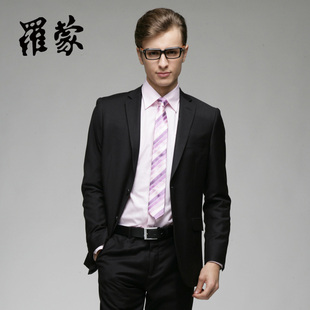  专柜同款Romon/罗蒙正品 男士修身商务西服套装 6S15054