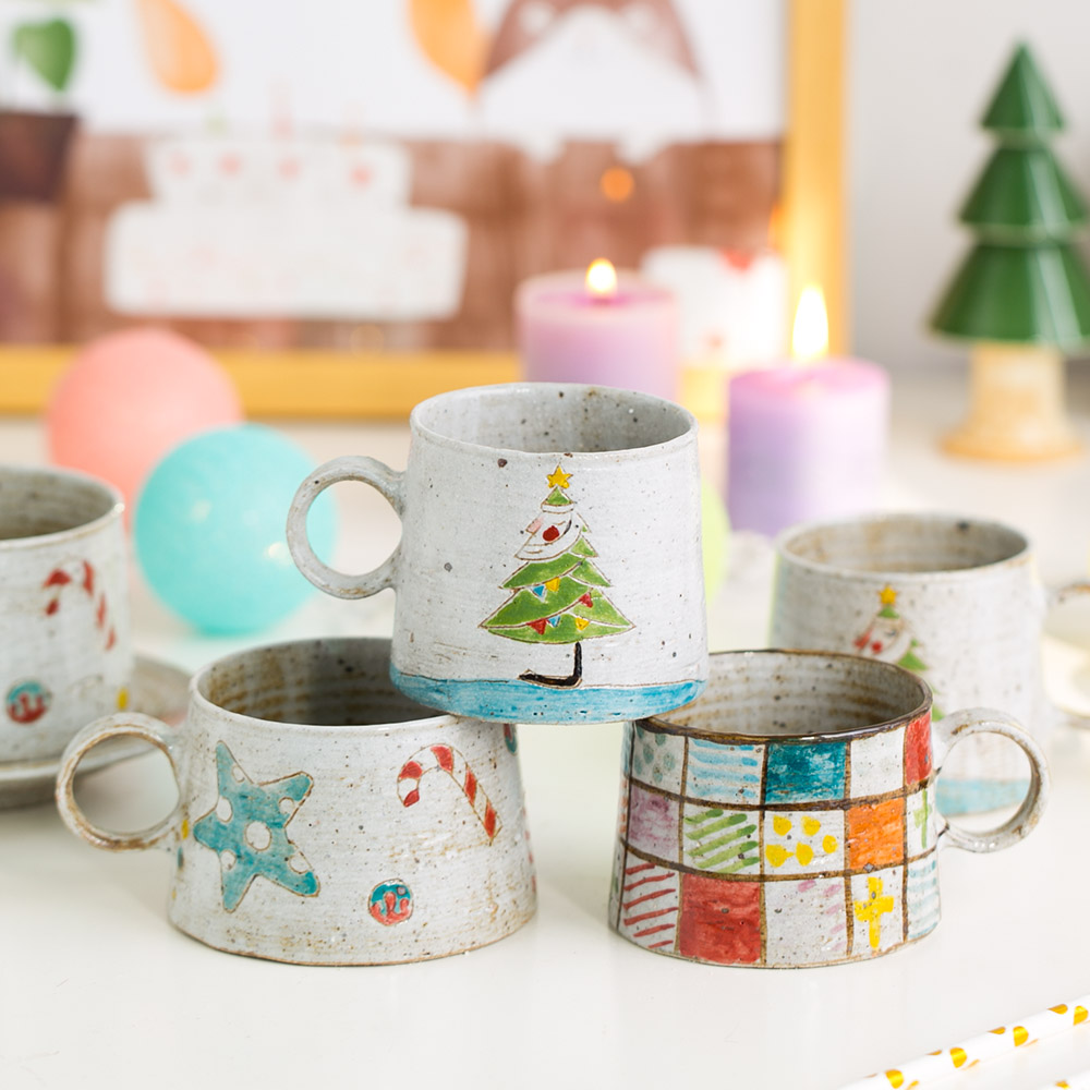 The original mud|Original design Funky manual ceramics Mug Christmas Water cup Mug giftin the Tableware , Coffee , Mug category - from Buy2taobao.com to provide professional Taobao agent buy service