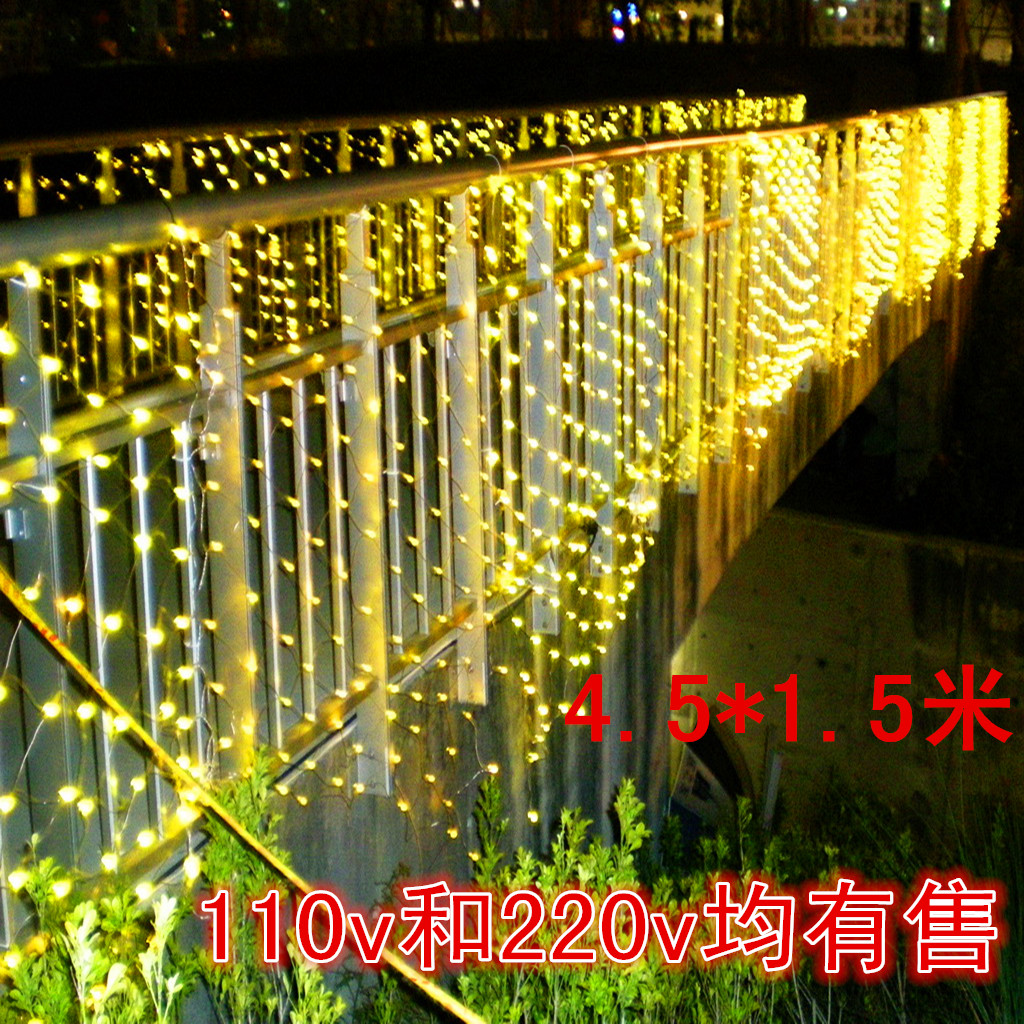 包邮led网灯彩灯串闪灯窗帘灯渔网灯 节日装饰灯酒店舞台街道布置在类目 节庆用品/礼品, 装饰灯中 - 来自Buy2taobao.com提供专业的淘宝代购服务