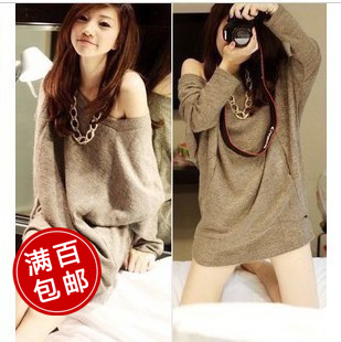 特价秋冬新款一代<em>发韩版</em>女装<em>批发</em> 宽松针织毛